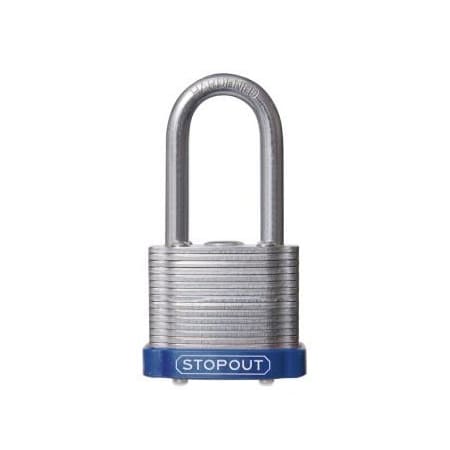 Accuform STOPOUT LAMINATED STEEL PADLOCKS KDL944BU KDL944BU